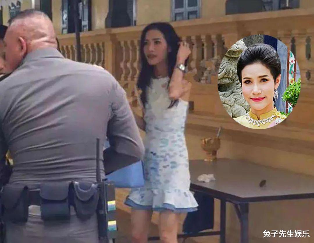 整容|泰王贵妃首次穿晚礼服,裙子又闪又奢华,就是妆容“塑料感”太强