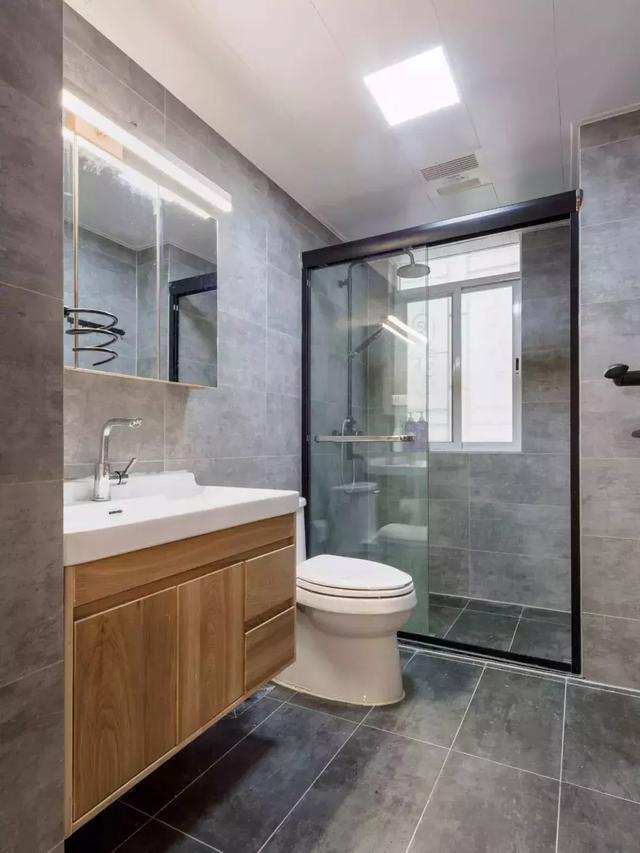 :116㎡原木装修,主卫改衣帽间太实用了,书房装榻榻米,晒晒