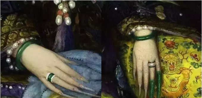 翡翠|全国第一败家女：鞋底镶珠宝，手镯7000万，连指甲都是翡翠！