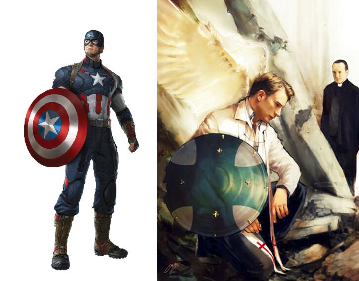 『漫威』漫威英雄“天使化”：钢铁侠翅膀帅翻，你看死侍变成啥样！