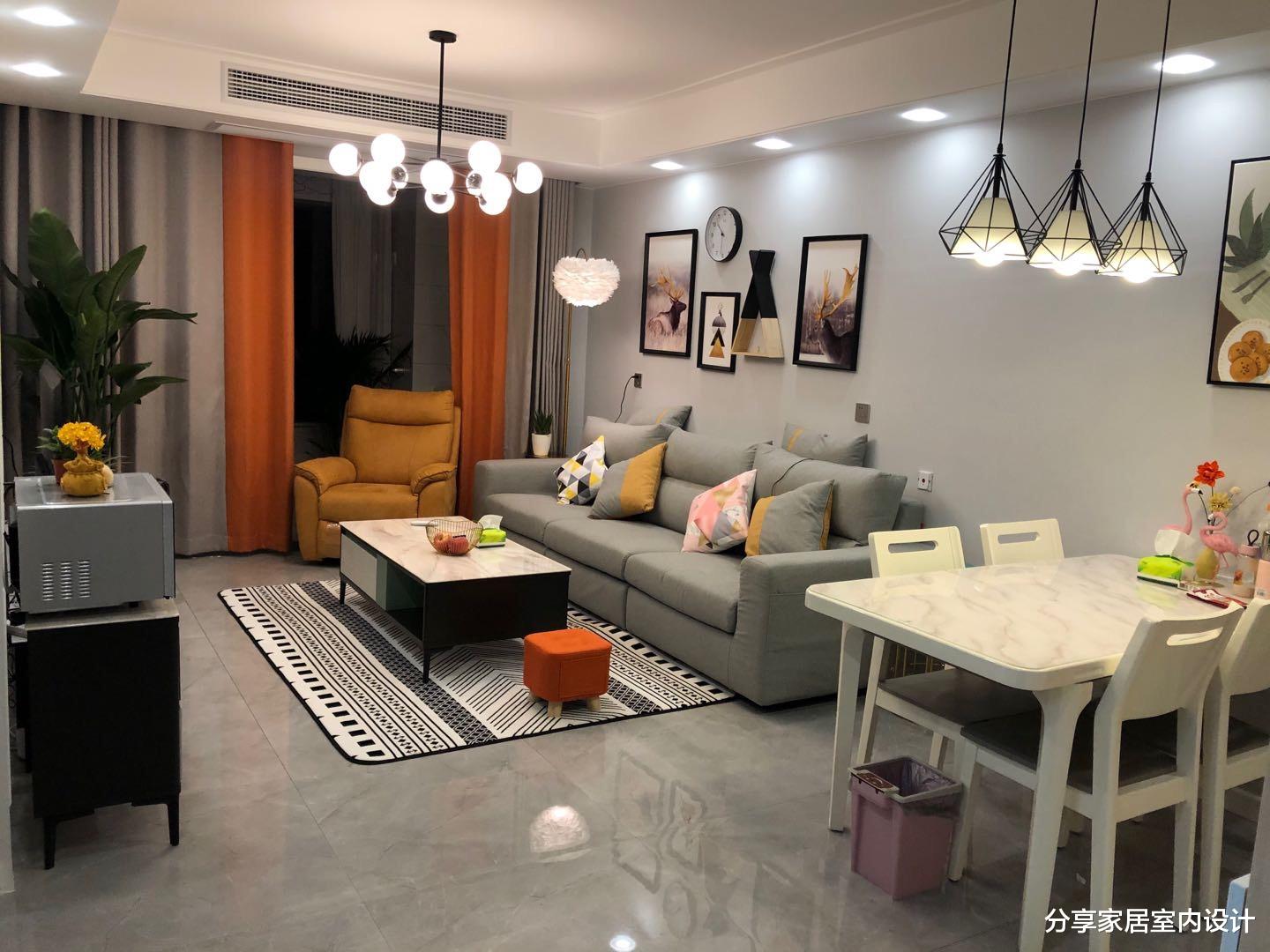 『』辛苦一年，一家五口终于入住，很漂亮，每天待在家都不想出门！