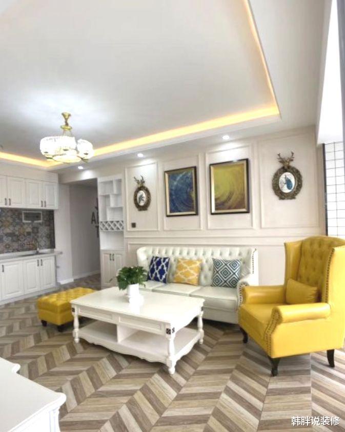 「」新房交给小舅子装修,全包花了14万,入户玄关是拿来当跑道吗?