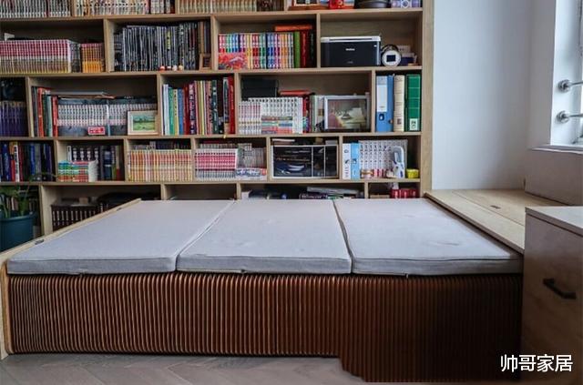 |筒子户型这样装太赞！玄关打造45°斜角走廊，多功能餐厅巧变客房