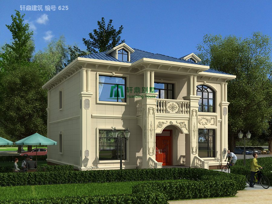 ：高品质的一款欧式自建别墅设计图，配置齐全，成功人士的象征！