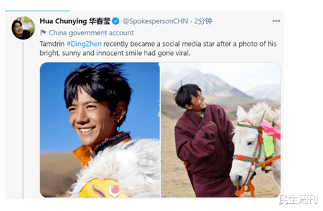 人潮汹涌|丁真爆火第20天，到底谁才是真正的“幕后推手”？华春莹为他连发三推