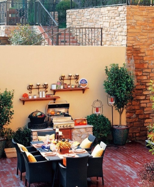 「」14个“花园露台”设计，煮一壶清茶畅叙心怀，理想生活莫过于此！