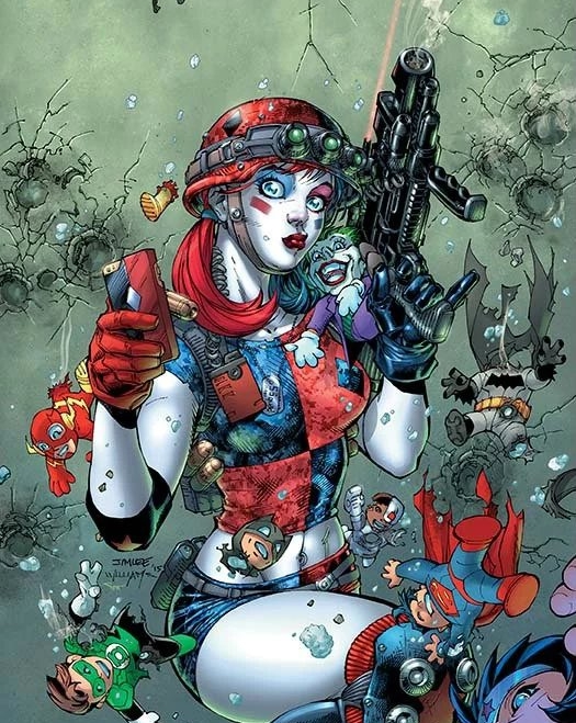 丑女|《x特遣队》可悲的小丑女小丑的正牌女友