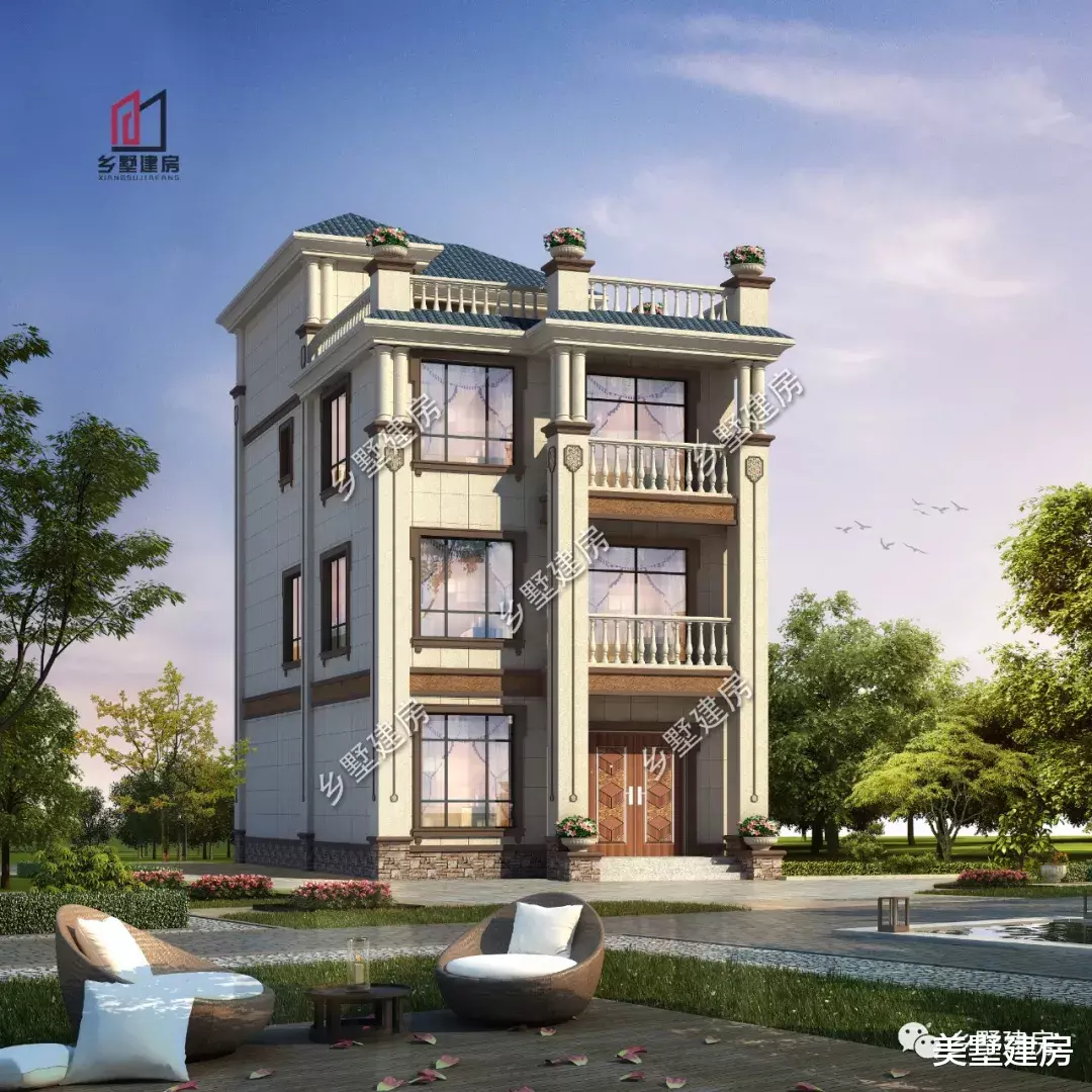 |最受农村欢迎的别墅，顶层超大露台、宗祠的设计，错过了可别后悔