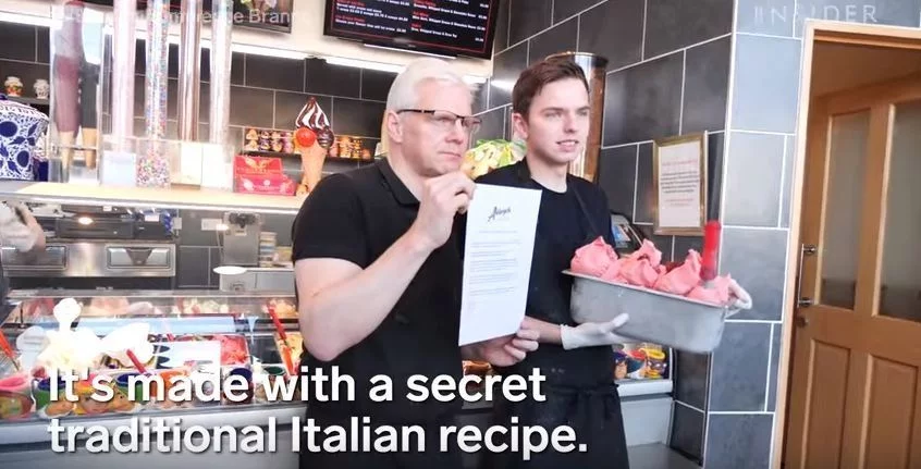 『冰淇淋』世上最“危险”的冰淇淋，店员取冰淇淋怕受伤，未成年人不能食用！