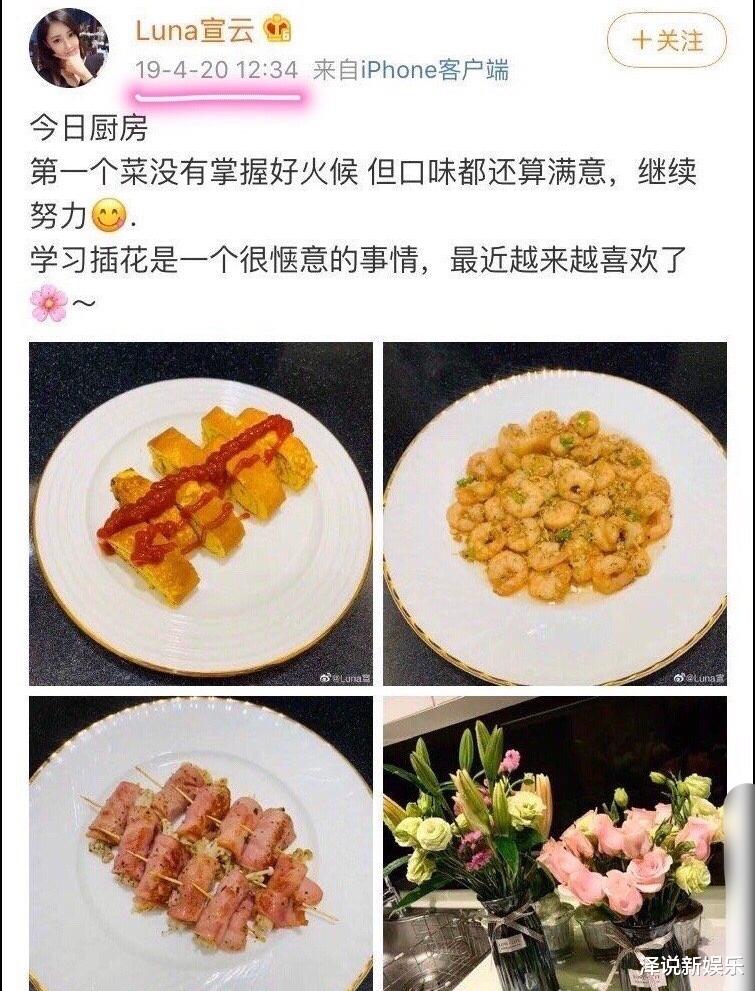 潘瑋柏妻子luna展示廚藝顯賢惠，破綻明顯難理解，網友: 何必呢？-圖4