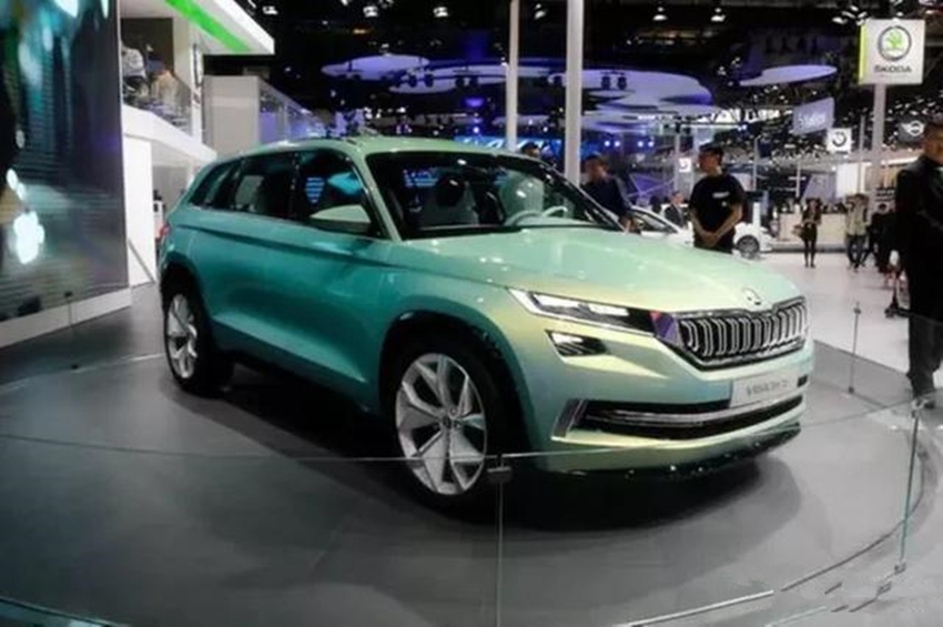 斯柯达visions@不给汉兰达活路！比卡宴还漂亮，油耗1.9不足16万，内饰档次值50万