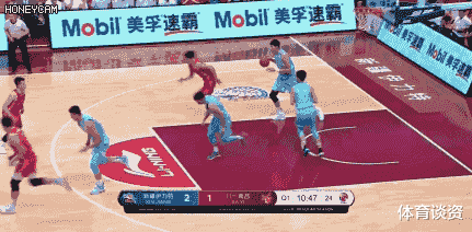 周琦@轰21+17！周琦成第二个维金斯，19中7打养生篮球，在CBA虐菜没意思