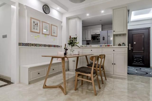 甲醛|92㎡简约风三居室装修,客餐厅一体化,这也太宽敞了吧