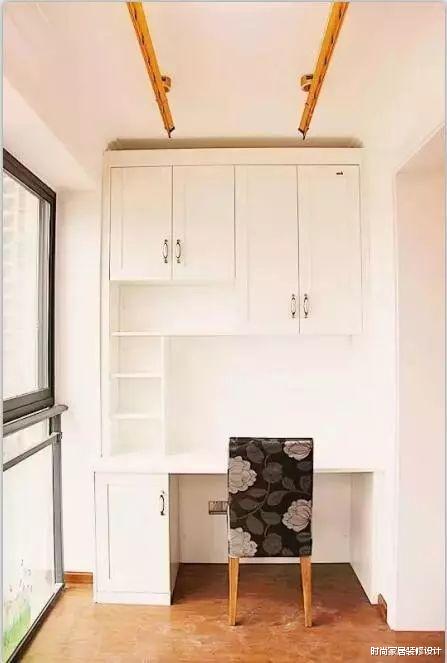 @别看阳台小，利用好这一面墙，等于多出一实用房！