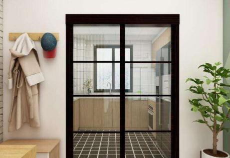 |头次见厨房不装推拉门，现在都流行这种设计，既美观又实用