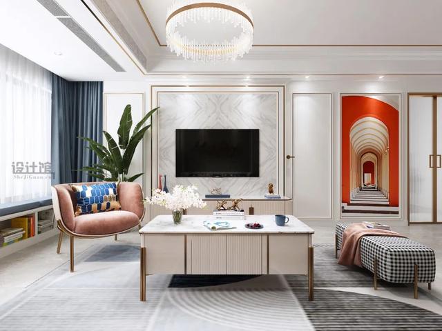 「」隐形门这样设计,美到连门都找不着,还让背景墙更加完整!