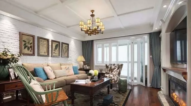 「」晒晒朋友的140平美式新房，最喜欢的是阳台和儿童房设计，超酷！