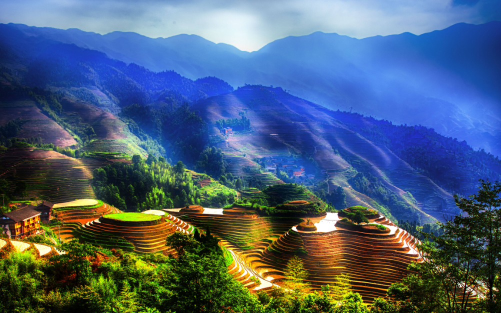 天台山|我国最高瀑布，曾经消失六十多年，最大落差高达325米