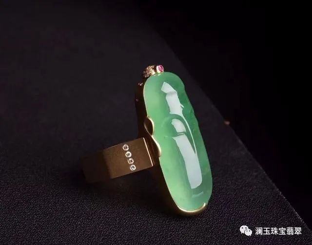 #翡翠#翡翠个性戒指&扳指欣赏