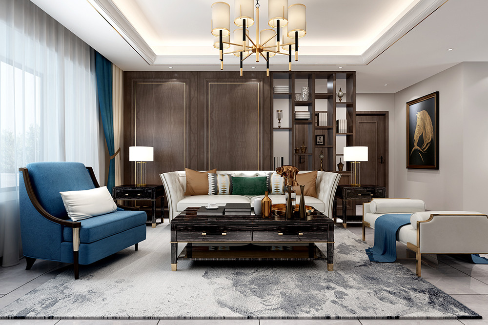 万景荔知湾142㎡美式轻奢