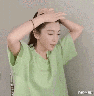 「高马尾」杨幂的高马尾这么火，发量少的女生怎么办？