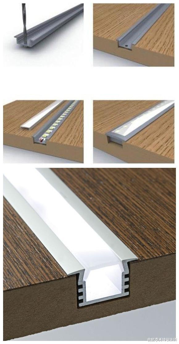 地板|我压根不装踢脚线，就靠墙根内凹5公分，走圈隐形灯带，才叫高级！