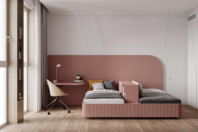 |当现代极简，遇见北欧风，115㎡的私宅设计，入户便有诗意之感