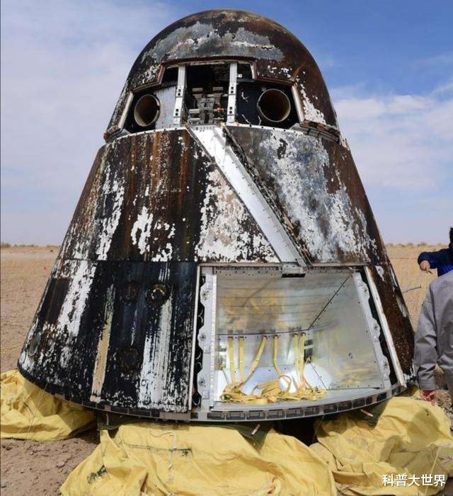 载人飞船▲新飞船落地时外表焦黑，真没问题吗？都发生了啥？听听专家怎么说