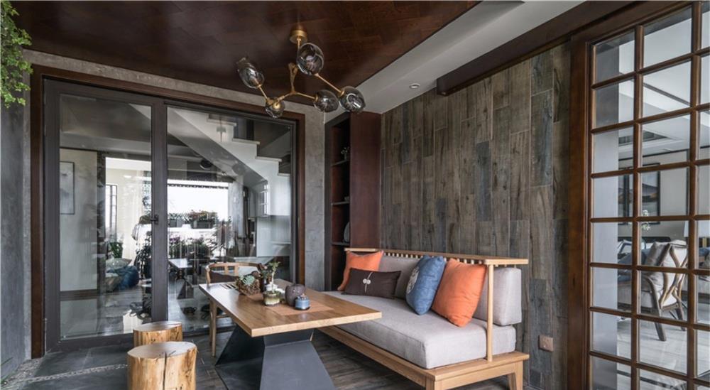 @220平中式大宅终于完工，实木家具非常上档次，茶室是亮点，晒晒