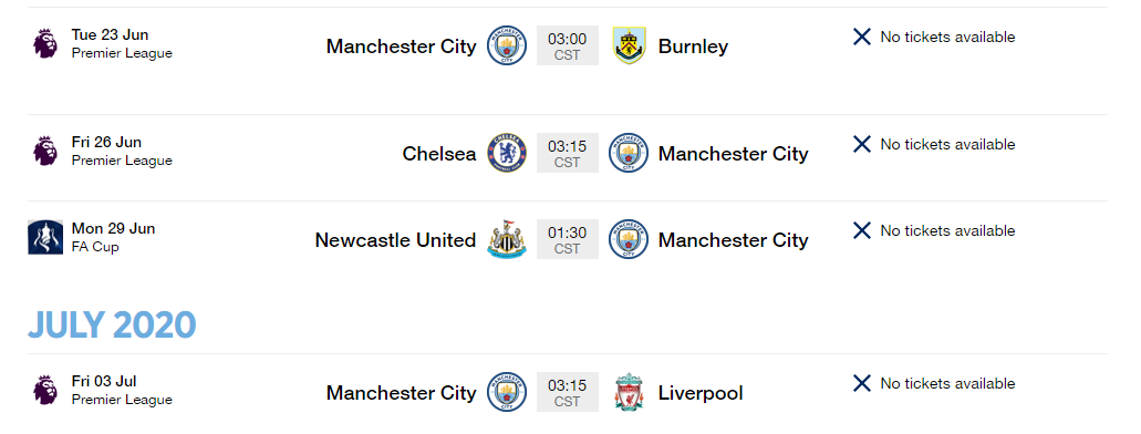 裸眼3D■英超官宣公布复赛赛程，Big6前三轮对手曝光，红军有可能本轮夺冠