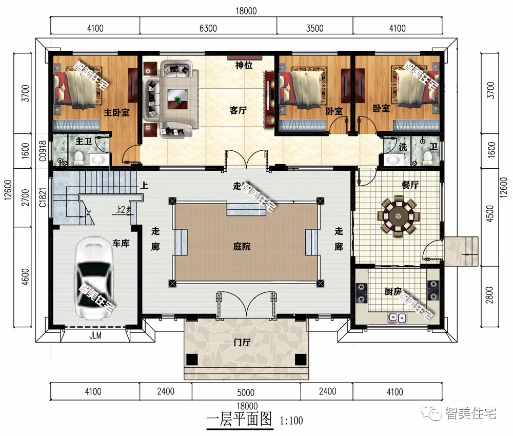 『』建一座中式三合院在老家，住复古风别墅，过现代式生活多惬意
