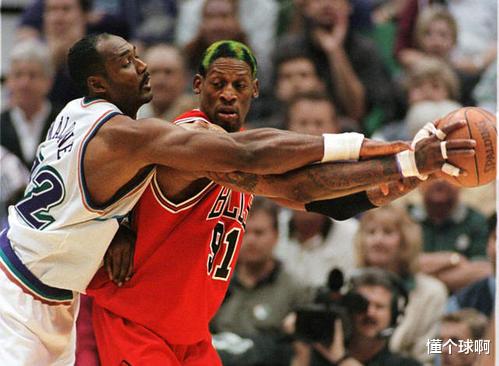 丹尼斯·罗德曼|1998年总决赛(GIF):罗德曼精彩的表演,史上最激烈的总决赛