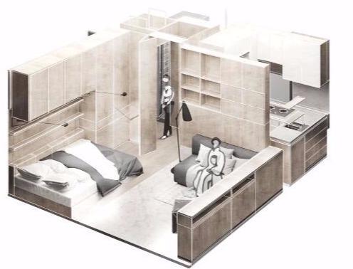 『』小而美的家，挖掘小户型的空间潜能，也能住得很美 很舒心