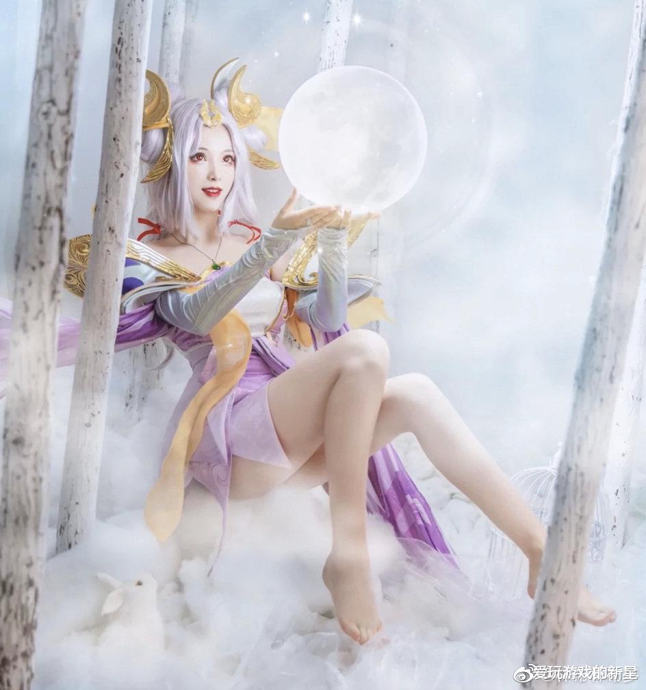 王者荣耀|王者cos，仙气飘飘嫦娥仙子