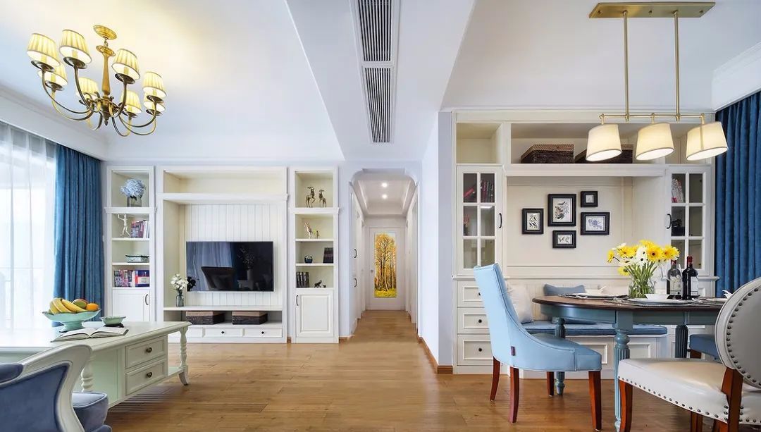 []145㎡优雅美式风，百看不厌的经典设计，大气又有质感！