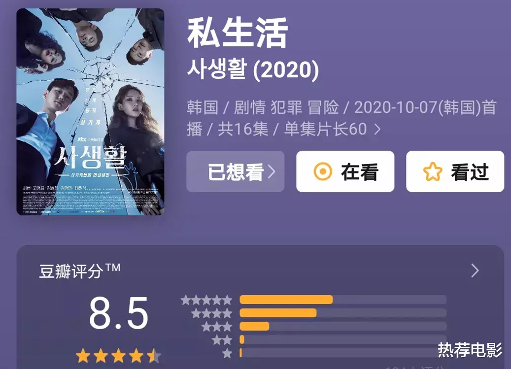 金永敏|播了第一集就拿下8.5分，这部15禁新剧太过瘾