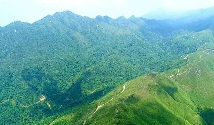 「清远」清远阳山莫六公山徒步之旅，走在山脊之巅，看草原峰林