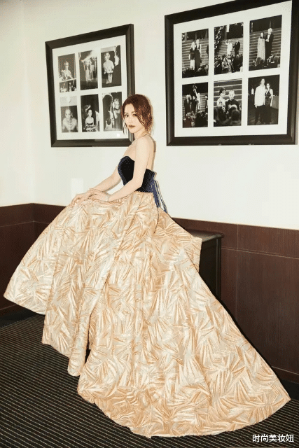 毛戈平@这真是刘翔前妻葛天吗?穿黑色露肩连衣裙配齐刘海,气质都变了