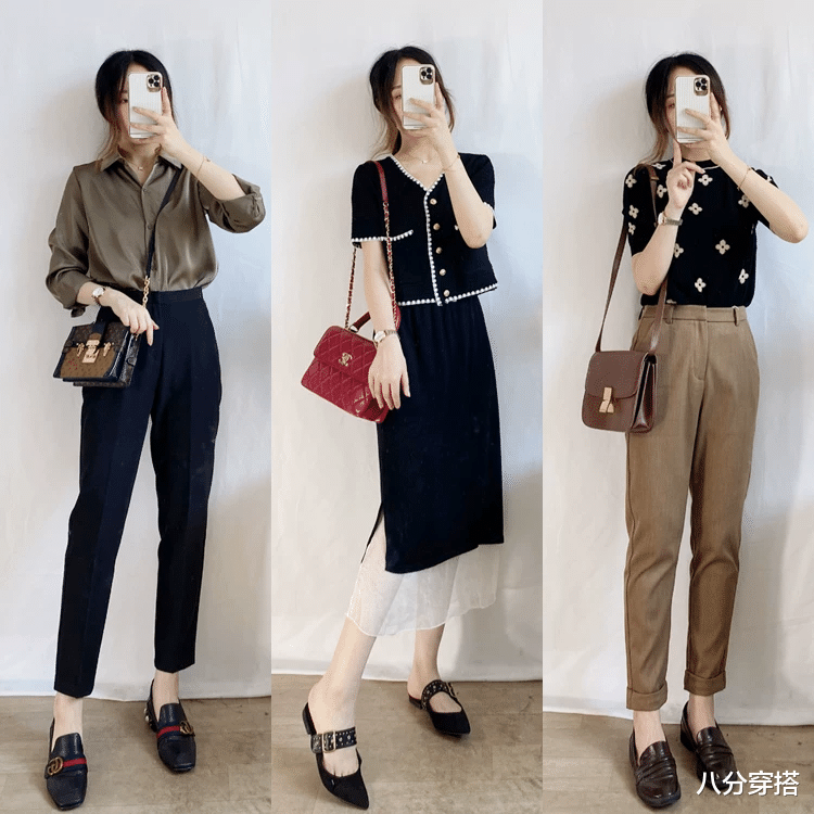 穿衣搭配|简单利落的职场穿搭！这些穿搭简单干净有气场，干练稳重又温柔