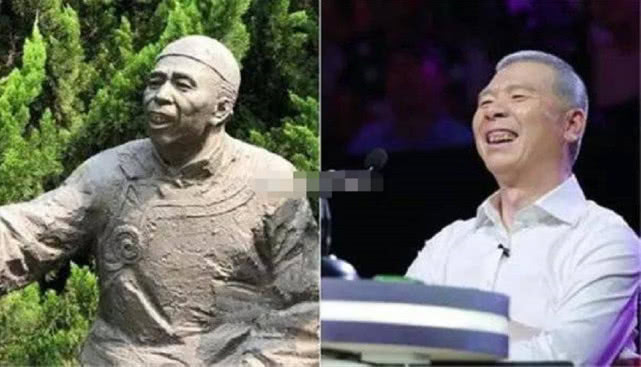 林更新@林更新“撞脸”雕像，相似度惊人，网友：是照着雕像长得吗？