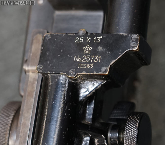 机枪|细看:日本九六式轻机枪 罕见的原编号品相 瞄准镜依旧可以使用