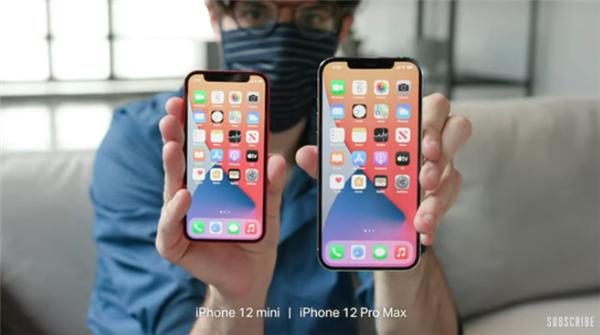 |iPhone 12 mini、12 Pro Max真机对比图赏：尺寸直观感受下