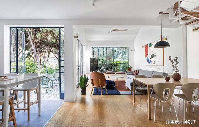 |住惯了中国大屋大院,夫妻俩回国3天就吵着改110㎡,架空客厅宽敞