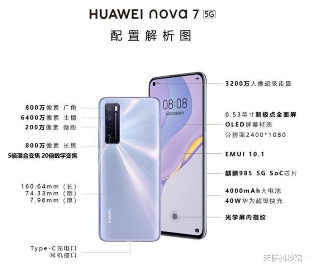华为nova7|专为年轻人打造的机型，华为nova7 se实力均衡，只能说真香