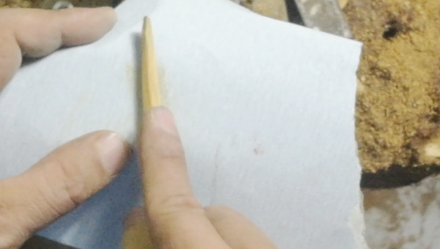 |怎样把一块木头打磨成发簪?