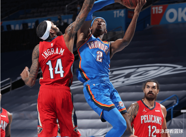 雷霆队|33分大胜！鹈鹕7人上双吊打雷霆，莺哥爆发却被驱逐，球哥16+8+9