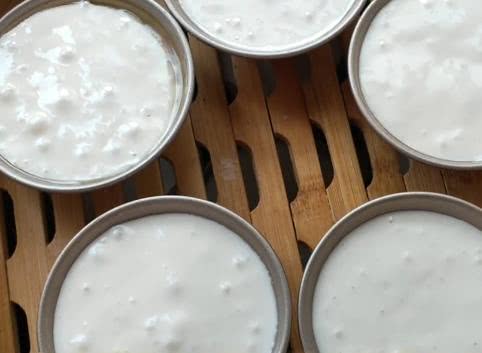 『米糕』自从学会糯米粉这做法，我家3天2头做，筋道软糯，比糯米滋更好吃