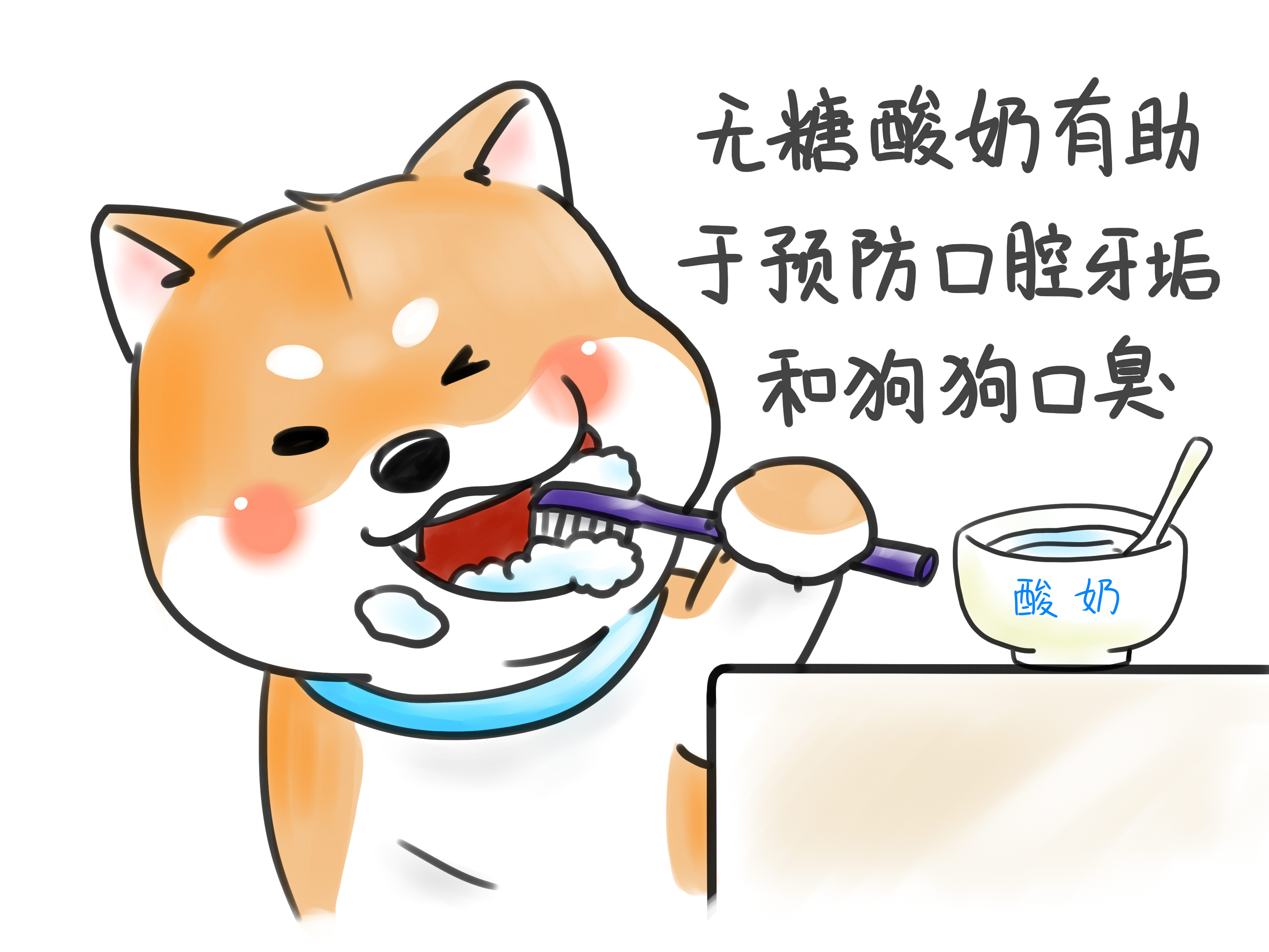 喝酸奶时给狗子留点，酸奶可以带给狗子你想象不到的好处