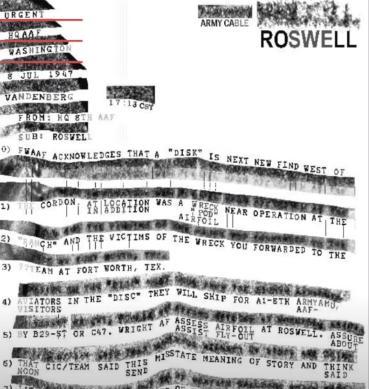 UFO|“罗斯威尔事件”——唯一官方否认不了的UFO坠毁事件