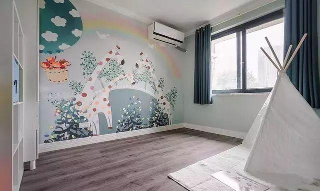 「」99㎡美式装修风格，清新中带丝沉稳，格调优雅！